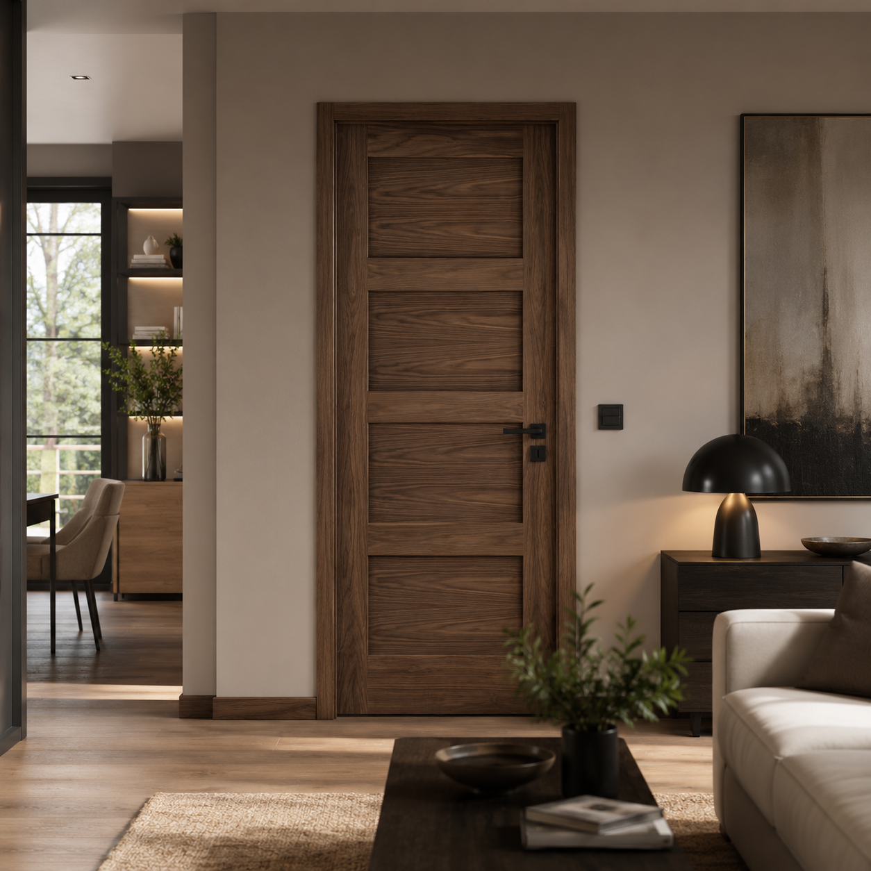 Flush and Shaker Style Internal Doors