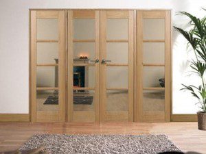 Oak Oslo pre finished room divider