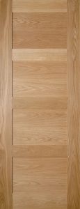 prefinished wooden door