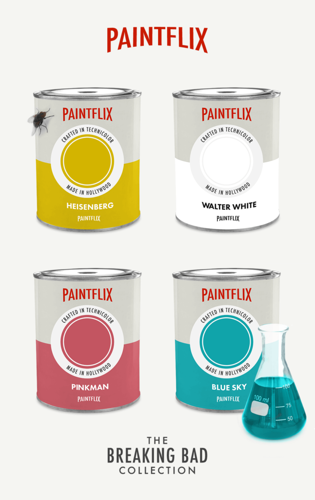 Breaking Bad-inspired paint colours