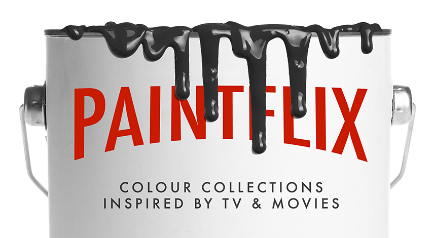 Paintflix - Colour Collections Inspired by TV & Movies - hero image