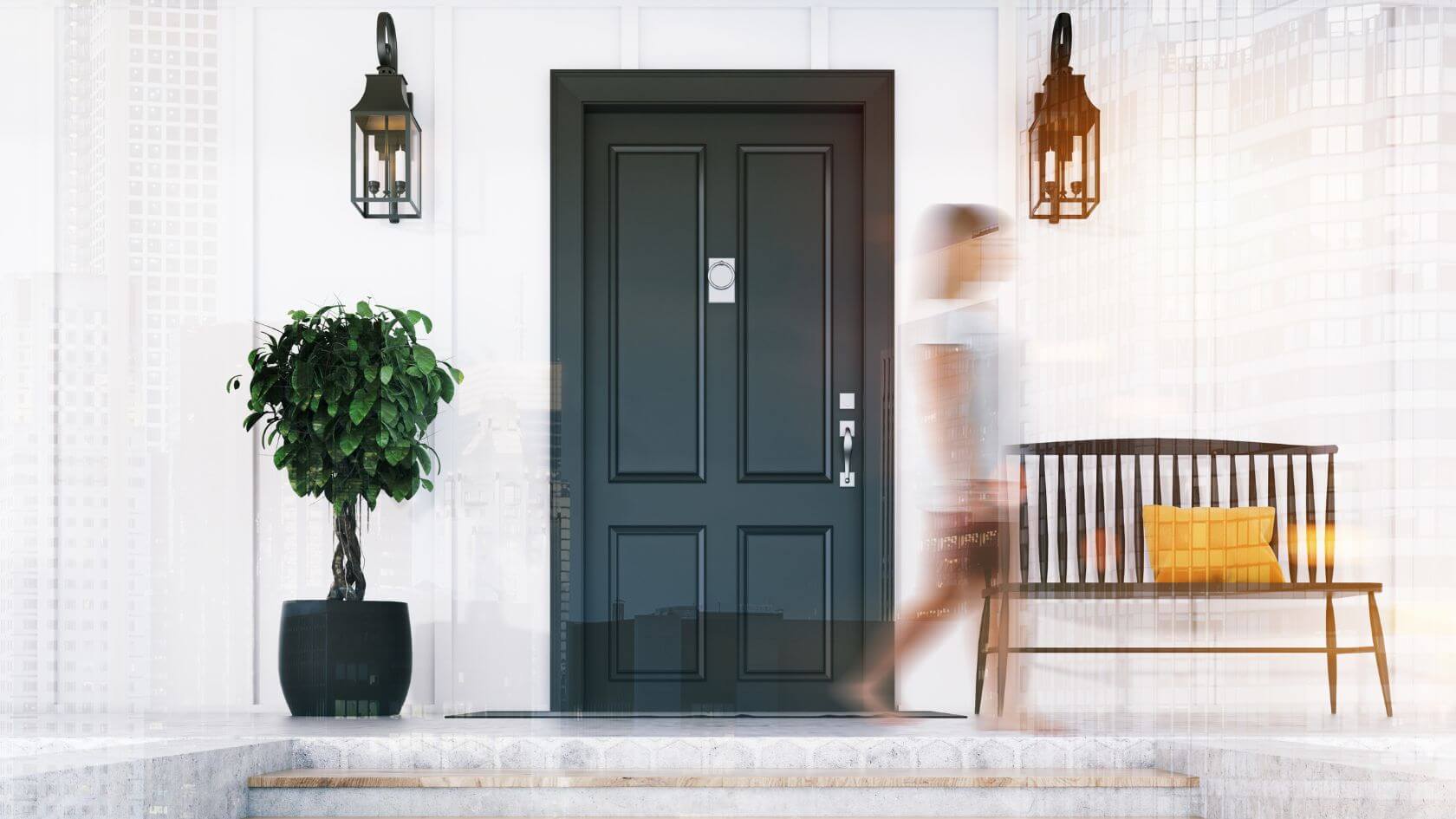 Black Front Door Ideas & Inspiration - Vibrant Doors Blog